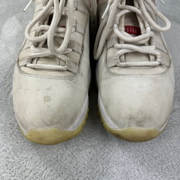 Jordan 11 Retro Platinum Tint Men’s Size 11.5 US - 378037-016 - Picture 6 of 14